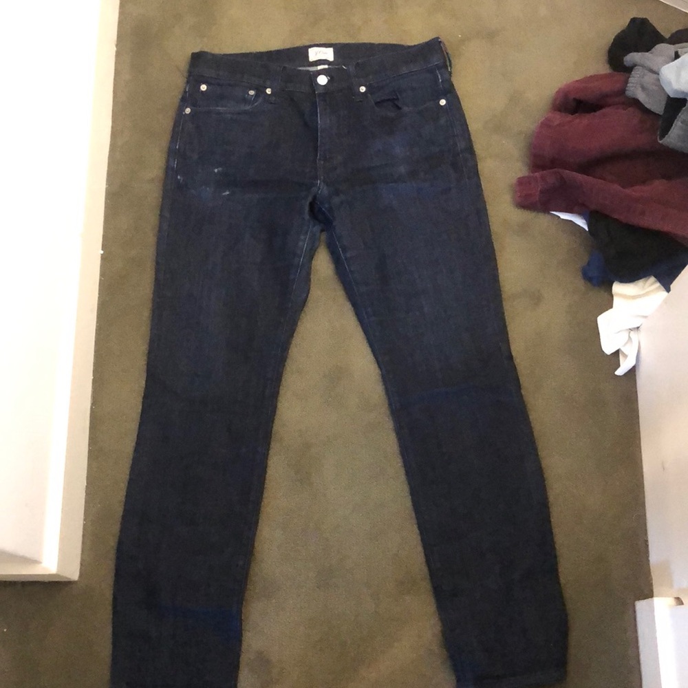 J. Crew Men’s 484 Straight Denim Jeans 32/32